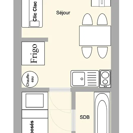 Balcon Sud - 4 Pers.